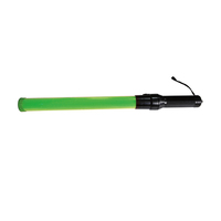 Bâton lumineux clignotant rechargeable de 36 cm x 54 cm, baguette de signalisation aéronautique, bâton lumineux LED pour le contrôle du trafic, bâton de sécurité pour le contrôle du trafic