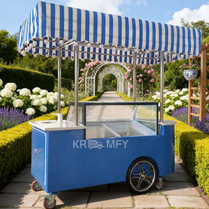 Bicicleta de Helados Solar 2025, Carrito de Helados, Quiosco de Venta de Paletas Heladas, Proveedor Directo, Congelador de Gelato Italiano - Product Image 4