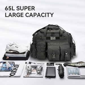 Sac à main tactique Holdall 65 litres Kit de patrouille Pochette Nouveau matériel de plein air Sac de transport pour le camping en plein air Voyage Sac à bandoulière pour la randonnée - Product Image 6