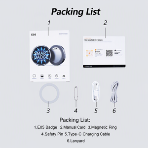 ค้นหา Sourcingark One-Stop Sourcing ป้ายแม่เหล็กชาร์จไฟพร้อมโลโก้สั่งทำพิเศษ รุ่น E05 สำหรับห้องประชุม - Product Image 2