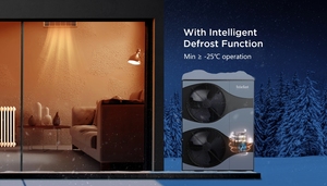 ปั๊มความร้อนแบบอากาศสู่น้ำ R32 A+++ 6KW 10KW 14KW 18KW Wifi Full EVI สำหรับทำความร้อนและความเย็น - Product Image 3