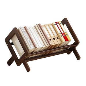 <b>Desktop</b> Wooden Bookshelf For Kids Student Simple Storage <b>Shelf</b> For Desk Bedside Windowsill Living Room Bedroom - Product Image 1