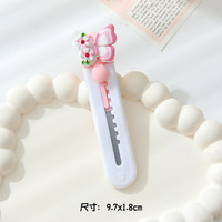 Cuchillo Plegable Multiusos con Diseño de Mariposa Kawaii para Niños, Venta al Por Mayor