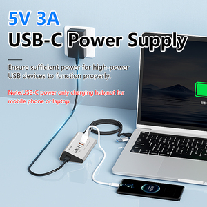 Custom New Product <strong>8</strong> <strong>In</strong> 2 Multi Port <strong>USB</strong> 3.2 Gen 2 High Speed <strong>Multiport</strong> Hub <strong>USB</strong> Type C Hub Docking Station - Product Image 5