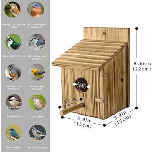 Groothandel Buitenvink Bluebird Kardinalen Opknoping Vogelhuisopruiming Tuin Landhuisjes - Product Image 5