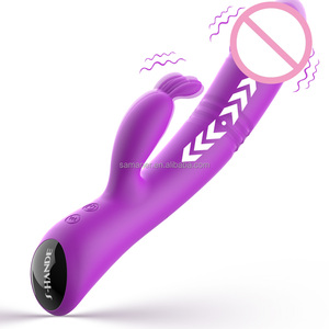 Vibratore Rabbit <span class=keywords><strong>Sexy</strong></span> per Donne, Massaggiatore Clitorideo e del Punto G, Giocattolo Sessuale per il Corpo e il Seno, Vibratore Clitorideo, Masturbatore - Product Image 3