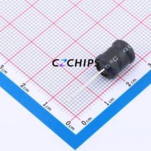 Inductor de Anillo de Color XR8*10-472K-L / Componente de Orificio Pasante (THT), D8xL10mm 4.7mH 10% 100mA 8.64Ohm - Product Image 1