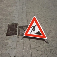 BBIER Vente directe usine : Panneaux pliables portables enroulables, Trépieds triangulaires de signalisation, Tentes de signalisation, Panneaux de signalisation de prudence pour la circulation