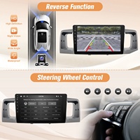 Radio para Auto Android de Fábrica al por Mayor, Reproductor con Pantalla Táctil IPS de 9 Pulgadas, Sistema Multimedia para Toyota Corolla 2003-2008