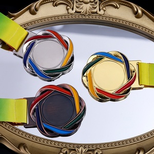 Campionati di Karate Jiu Jitsu Taekwondo del mondo su misura 1 ° 2 ° posto 3 ° posto gara premi eco-friendly Logo personalizzato Sport medaglia in metallo - Product Image 2