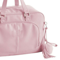 Rosa vegane Leder windel Mutter Baby Tasche Mutterschaft Krankenhaus Tasche