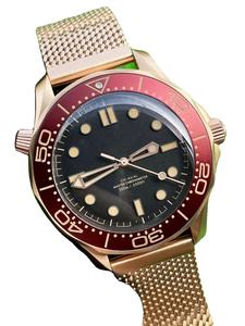 Montres de luxe pour hommes VSF VS, mouvement mécanique de plongée 8806, en or 18 carats, vente chaude, prix d'usine, montres-bracelets pour hommes, Relojes Hombre - Product Image 4