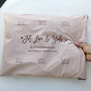 Custom Logo Eco-Friendly Express Compostable Transport Express Plastic Poly Mail Bag Biodegradable Mail Bag - Product Image 2