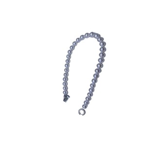 Pulsera de Plata Pura con Doble Aro y Diseño de Nicho con Accesorios Redondos de Agua Dulce Natural de 5-6 mm con Efecto Aurora para Mujer - Product Image 5