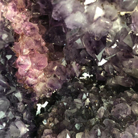 Grappe d'améthyste cristal du brésil, grande grotte de quartz naturel, 2020, vente en gros