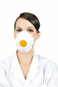 Máscaras desechables <span class=keywords><strong>FFP2</strong></span> aprobadas por la UE con válvula EN149 Equipo de seguridad de filtrado para minería Máscara protectora personal a prueba de polvo - Product Image 4
