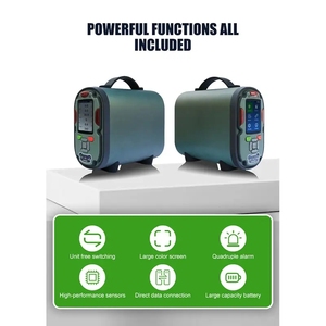 Portable Gas Monitor 10 in 1 Multi Gas Detector Detecting Toxic Gas Leak Detector Cl2 Nh3 Ph3 So2 Hcl No Ch2O Analyzer - Product Image 2