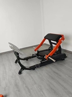 Machine professionnelle de soulevé de hanche à charge libre pour entraînement des fessiers et des jambes, avec banc de sécurité en acier