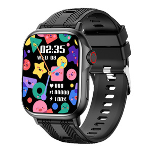 Montre connectée unisexe à écran tactile intégral pour appels, étanche, Android, en plastique, tendance, avec podomètre et moniteur de fréquence cardiaque pour le sport - Product Image 5