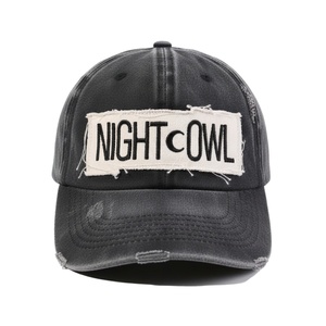 Casquette de baseball en coton lavé personnalisée OEM, 6 panneaux, non structurée, brodée, casquettes de papa en gros pour hommes - Product Image 2