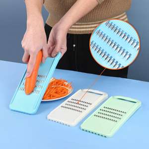 Wholesale Potato Grid Slicer Vegetable Grater Corrugated Net Cutter Wave Knife <b>Chipper</b> Salad Kitchen <b>Shredder</b> Peeler Masher - Product Image 1