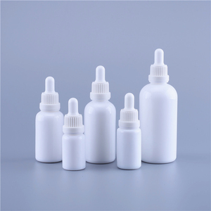 Recipiente de alta calidad para aceites esenciales, envases de cosméticos de 5ml, 10ml, 15ml, 20ml, 30ml, 50ml, 100ml, botella cuentagotas de vidrio de ópalo blanco - Product Image 3