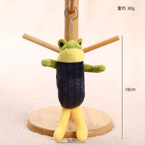 Nuevos Llaveros de Peluche Kawaii de Anime Estilo TungTung Tung Sahur, Colgante para Bolso y Llavero para Niños y Niñas - Product Image 5