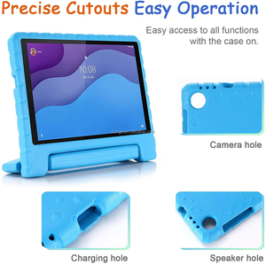 Étui antichoc robuste HGD résistant aux chutes avec béquille intégrée pour Lenovo M10 HD 2e génération TB-X306 /TB-X306X 10.1 pouces - Product Image 4