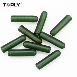 Soldes Exceptionnelles : Accessoires de Pêche Transfrontaliers pour <span class=keywords><strong>Carpe</strong></span> Bighead – Capuchon de Tuyau PE et Silicone Vert Foncé Étendu - Product Image 2