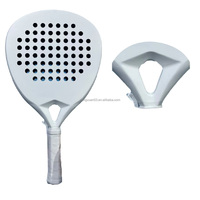 Raquette de padel de haute qualité et puissante, noyau en EVA, épaisseur 38 mm, fibre de carbone