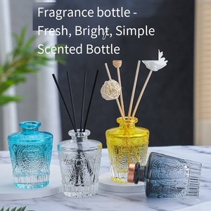 Bouteille en verre pour diffuseur de parfum <span class=keywords><strong>Glyphs</strong></span> 150 ml 230 ml, bouteille d'aromathérapie - Product Image 2