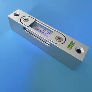 금속 발광 크레인 중공업 기계 정신 레벨 버블 야간 투시경 원형 범용 버블 레벨 바이얼