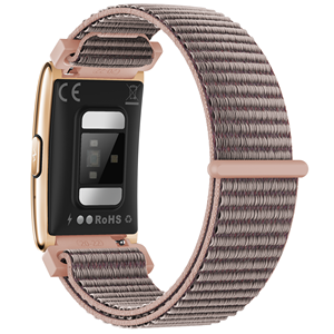 Bracelet connecté intelligent avec contrôle via application Android, suivi <span class=keywords><strong>de</strong></span> la fréquence cardiaque, <span class=keywords><strong>de</strong></span> l'oxygène sanguin, du sommeil, mesure du stress et du HRV, étanchéité IP68, <span class=keywords><strong>en</strong></span> toile - Product Image 2