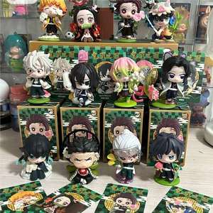 Caja Sorpresa Demon Slayer: Figuras de la Serie Flor de Nacimiento de 7-9cm, Adornos Coleccionables, Regalo para Fans del Anime - Product Image 1