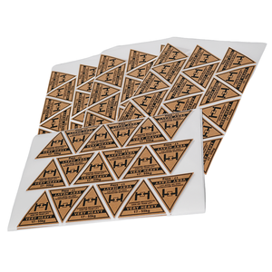 <span class=keywords><strong>Étiquette</strong></span>s en <span class=keywords><strong>papier</strong></span> <span class=keywords><strong>kraft</strong></span> vintage autocollants avec logo personnalisé impression d'<span class=keywords><strong>étiquette</strong></span>s d'avertissement de boîte d'emballage extérieur en vinyle imperméable auto-adhésif - Product Image 5