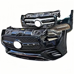 Kit de carrocería de montaje de parachoques delantero usado para Mercedes GLS W167 X167 incluye faros de rejilla LED luz antiniebla para GLS450 GLS580 <span class=keywords><strong>GLS600</strong></span> - Product Image 1