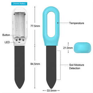 Tuya ZigBee 3.0 thông minh ứng dụng không dây điều khiển từ xa trong nhà đất nhiệt độ độ ẩm cảm biến phát hiện độ ẩm cho chậu cây - Product Image 2