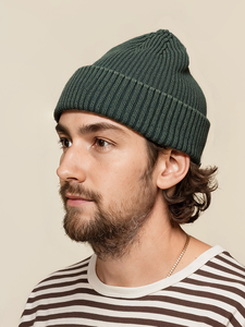 Mềm 100% cotton rắn màu Unisex Beanie mùa đông ấm áp cap với biểu tượng tùy chỉnh tùy chọn cho người lớn du lịch ngoài trời và sử dụng hàng ngày - Product Image 2