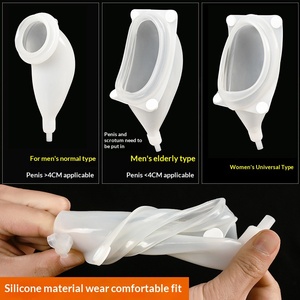 Silicone <strong>Urine</strong> Receptacle for Men and Women, <strong>Urine</strong> <strong>Bag</strong> for the Elderly, Leak-proof <strong>Urine</strong> <strong>Collection</strong> <strong>Bag</strong> for Bed Rest - Product Image 2