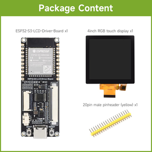 ESP32-S3-LCD-Driver-Board RGB LCDドライバボード32ビット240MHz LX7デュアルコアプロセッサ8MB PSRAMおよびフラッシュWiFiサポート - Product Image 6