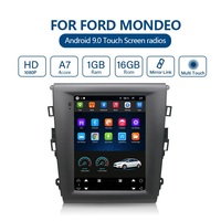Autoradio Android 9,7 pouces GPS Carplay Android Auto WIFI Lecteur DVD de voiture Écran vertical pour Ford Mondeo Fusion MK5 2013-2018
