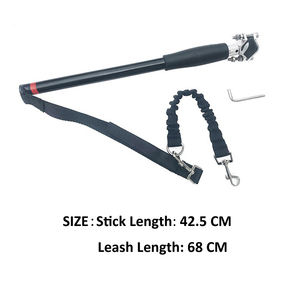 Di Sicurezza In Acciaio Inox Mani Gratuito di Biciclette A Scomparsa Bungee Bicicletta Cane di Piombo Guinzaglio Per I Cani Da Compagnia di Esercizio All'aperto - Product Image 4
