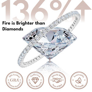 Vòng tay tennis kim cương Moissanite MON01 bằng đồng, vàng trắng, 2mm 3mm 4mm 5mm, dành cho nữ và nam, trang sức cao cấp, quà tặng, chứng nhận Gra Lab. - Product Image 2
