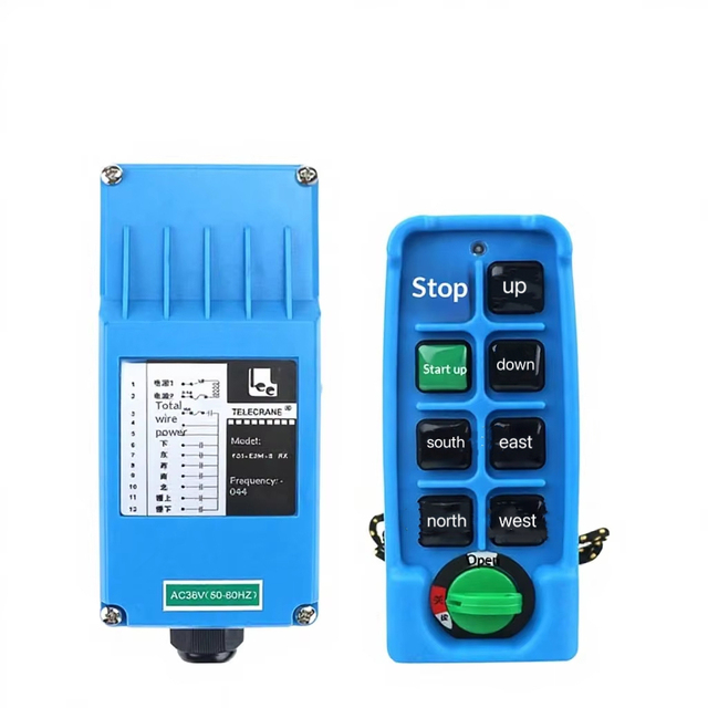 Two Action Keys of Crane Wireless Industrial Remote Controller F21-E2S Wireless Industrial Remote Controller