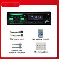 Reproductor MP3 para Auto Short Style 520, USB, Tarjeta TF, Bluetooth, Manos Libres, Radio FM, Reproducción de Música sin Pérdida, Receptor de Audio Inalámbrico