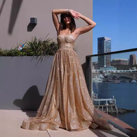 Robe de soirée en satin pour commerce extérieur robe de bal sans bretelles robe de soirée pour dîner de bal et soirée amincissante ligne A au sol