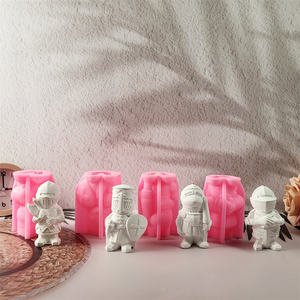 Handmade <b>Resin</b> Casting <b>Molds</b> for DIY Decorative Ornaments Ins Style <b>Silicone</b> Sword knight <b>Molds</b> W0470 - Product Image 4