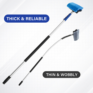 Nhà Máy Trực Tiếp Kính Thiên Văn Nhôm Cửa Sổ Làm Sạch Bàn Chải Thiết Lập Siding Sàn Làm Sạch Công Cụ Sợi Nhỏ Xe Làm Sạch Bàn Chải - Product Image 3