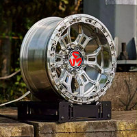 Jantes de voiture SJ Offroad Beadlock 17 18 19 20 21 22 pouces 5x112 5x120 6x139.7 5x114.3 Jantes forgées pour Toyota Ranger SUV