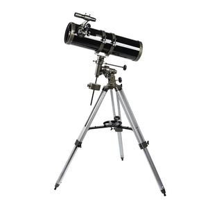 Astronomische Refractor Telescoop 150EQ 150mm Apertuur 750mm Brandpuntsafstand <span class=keywords><strong>Aluminium</strong></span> EQ Montage 2X BARLOW Oculair 5x24 Zoeker - Product Image 4